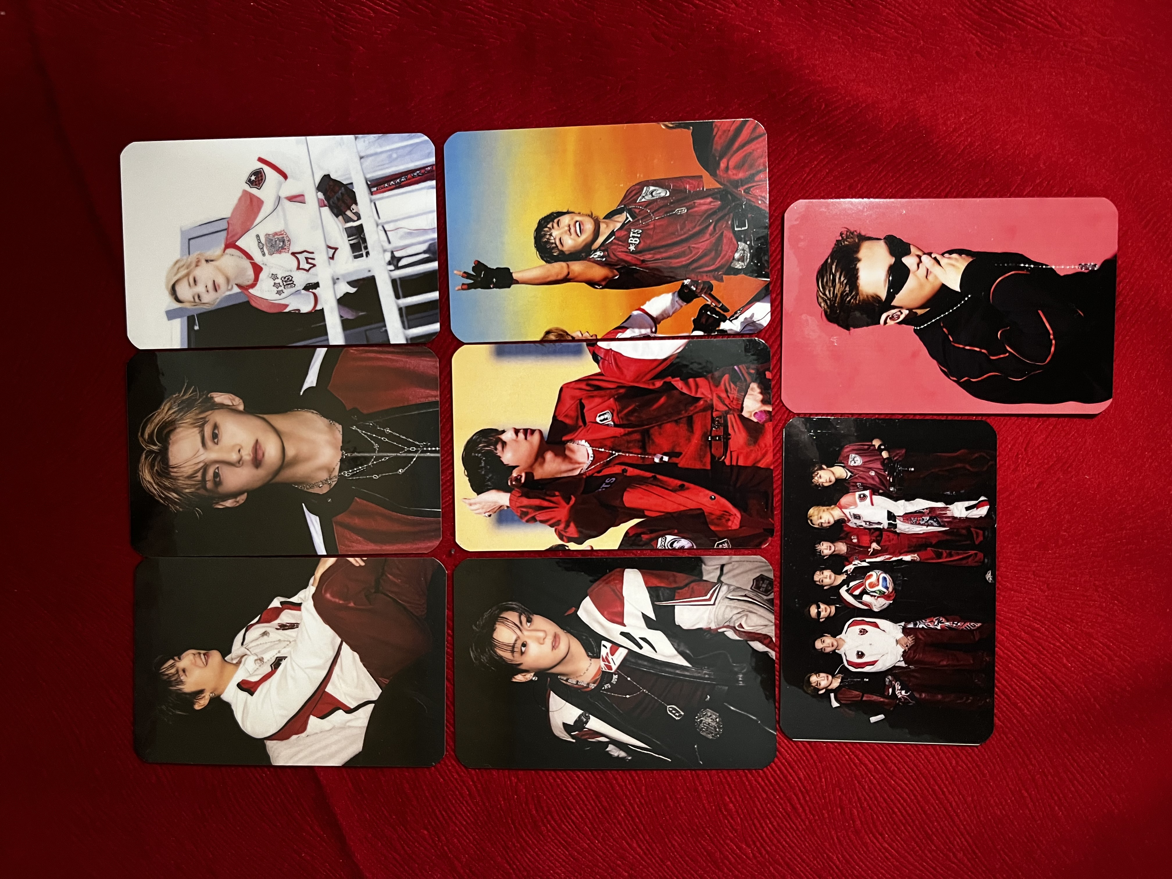 پک فوتوکارت بی‌تی‌اس اجرای جام جهانی فوتبال